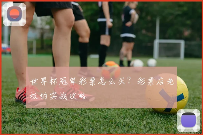 世界杯冠军彩票怎么买？彩票店老板的实战攻略