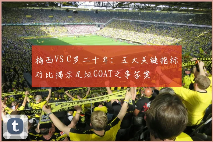 梅西VS C罗二十年：五大关键指标对比揭示足坛GOAT之争答案