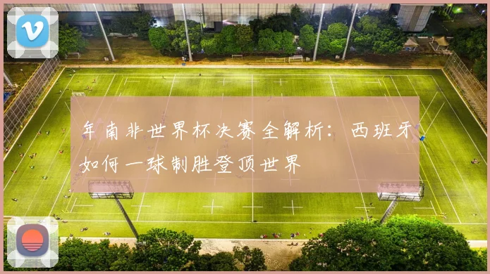 年南非世界杯决赛全解析：西班牙如何一球制胜登顶世界